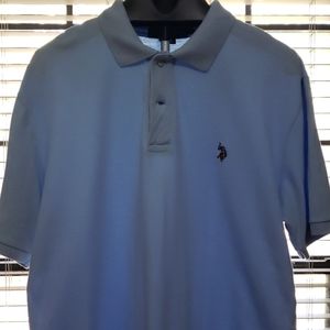 U.S.  polo Assn blue men's shirt